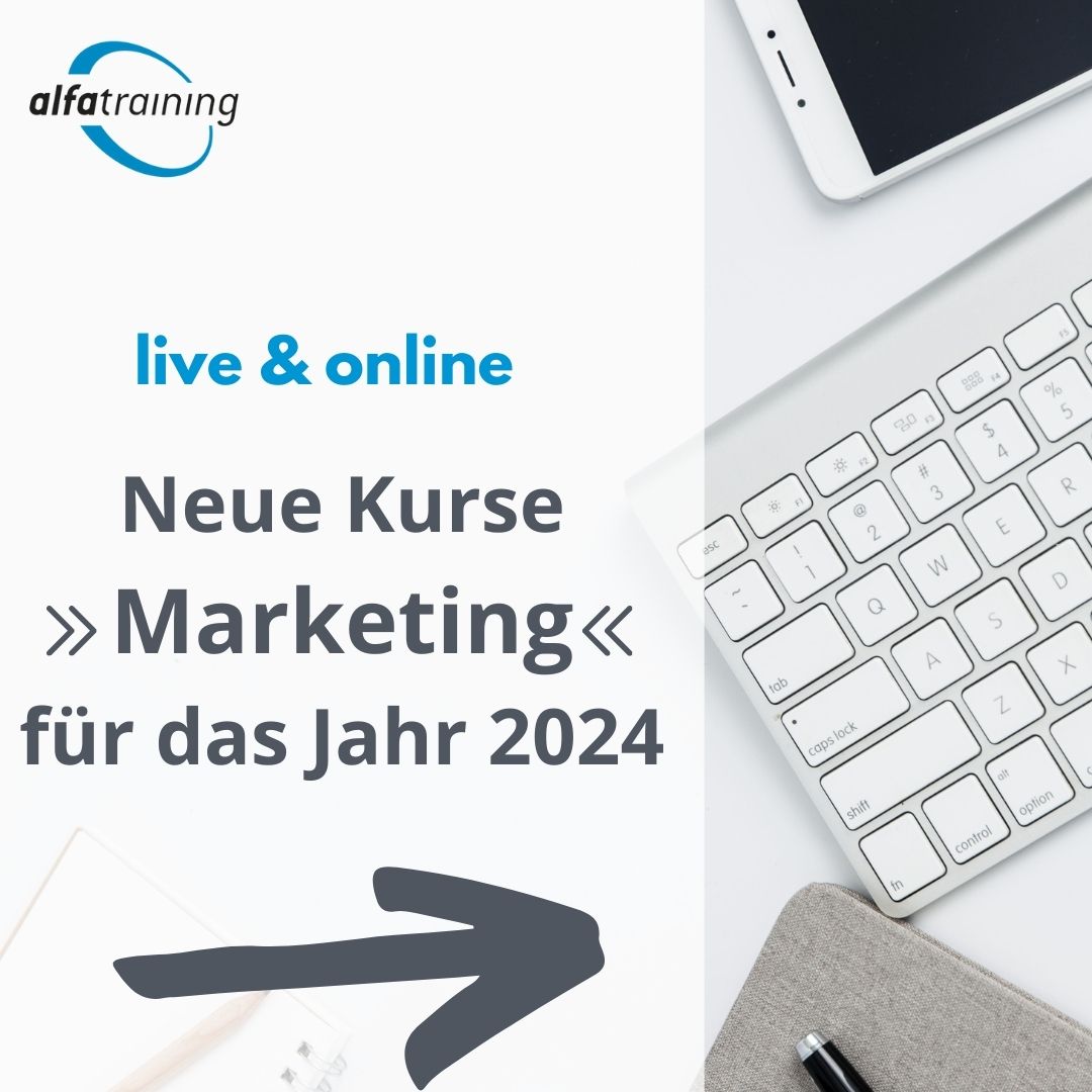 Neu Kurse zum Thema "Marketing"