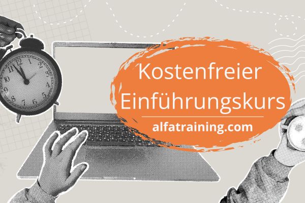 Kostenfreier Einführungskurs-alfatraining.com