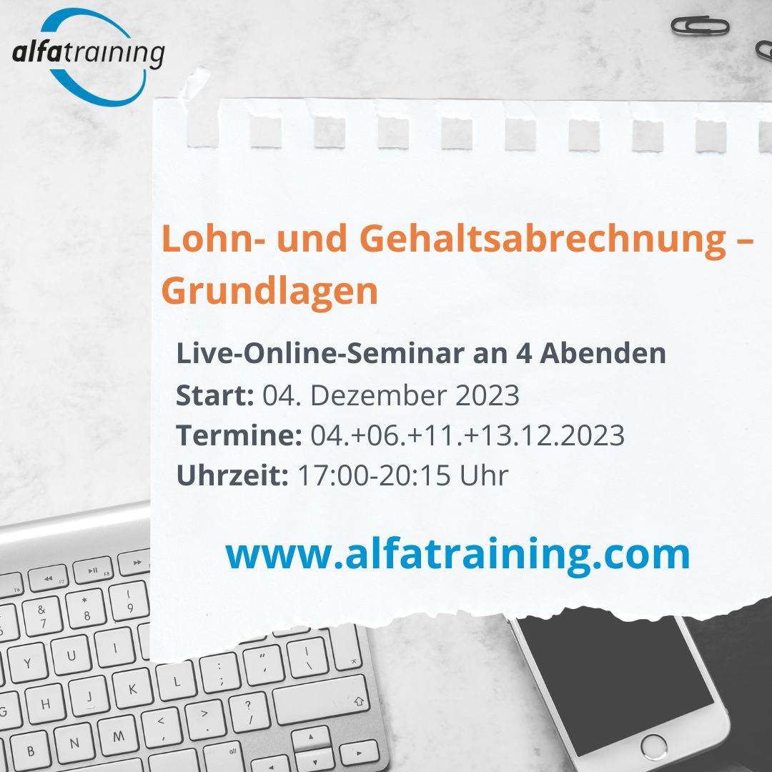 Lohn- und Gehaltsabrechnung 