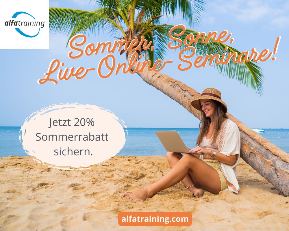 Rabattaktion 2025 - Jetzt 20%-Sommerrabatt sichern!